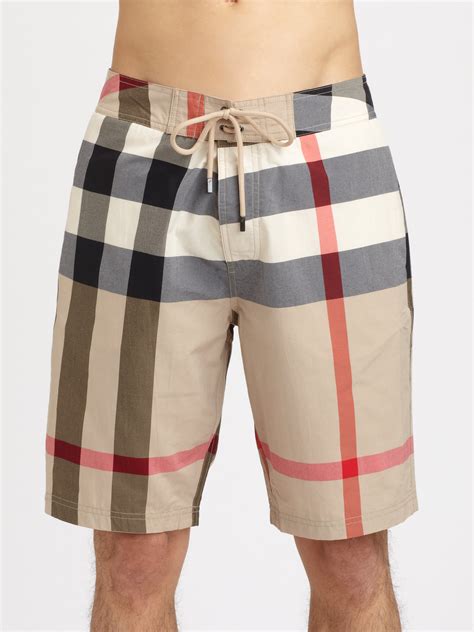 cheap burberry mens swimwear|Burberry swim trunks for men.